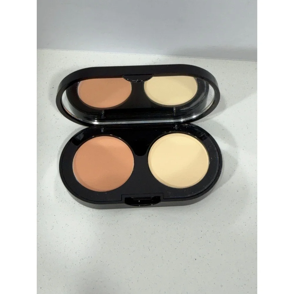Bobbi Brown Creamy Concealer Kit Cool Sand Pale Yellow Powder Duo Compact RARE